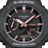 Casio G-Shock Analog-Digital World Time Watch - Black / Gold